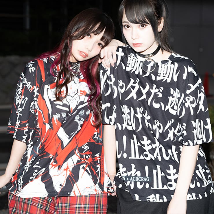 極美品⭐️ ACDC RAG エヴァンゲリオン Tシャツ オーバーサイズ