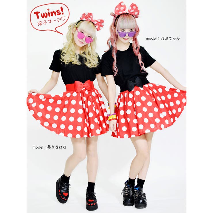 ドットフレアスカート 赤 ドット 品番 Acdw Acdcrag エーシーディーシーラグ のレディースファッション通販 Shoplist ショップリスト