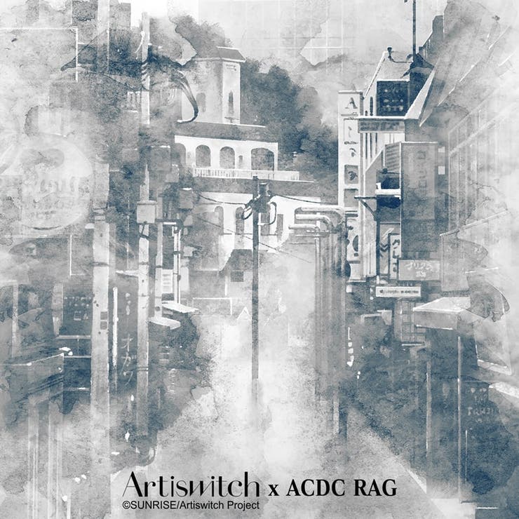 Tシャツ/原宿系/コラボ/Artiswitch/ファッション/レディース