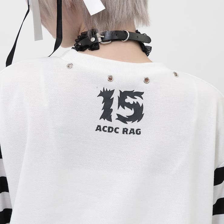 肋骨天使 ロンT Tシャツ | ACDCRAG | 詳細画像10 