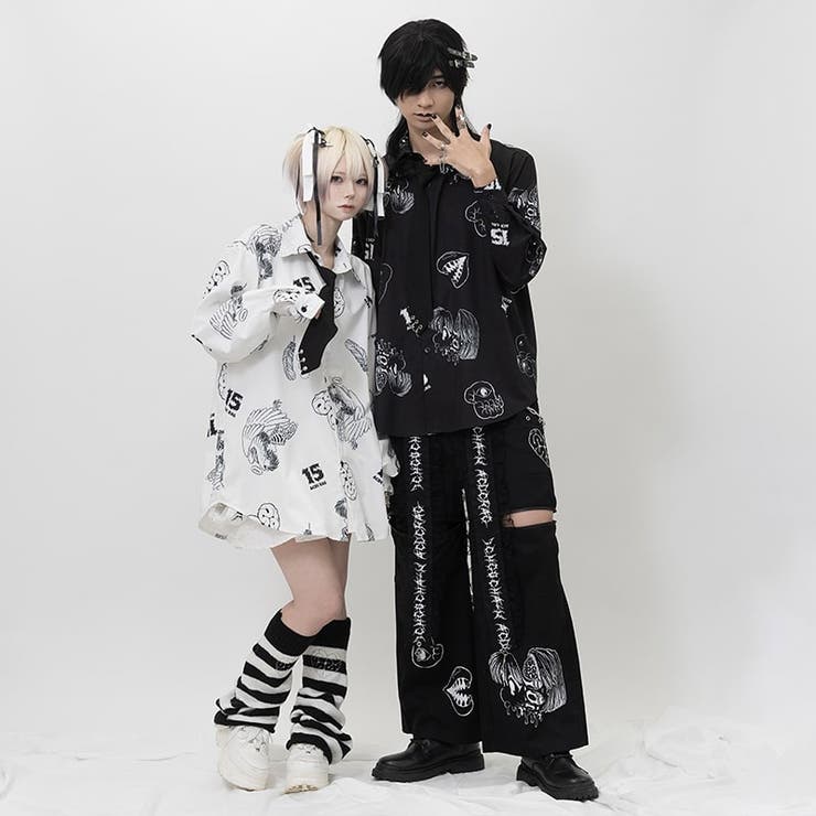 ichigochan/原宿系/ファッション/パンク/ダーク/レディース