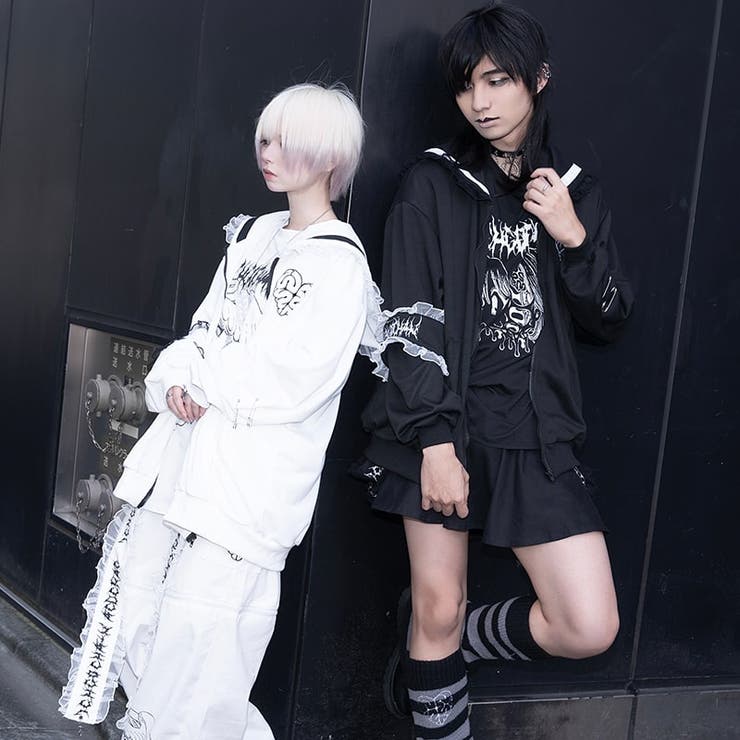 ichigochan/原宿系/ファッション/パンク/ダーク/レディース