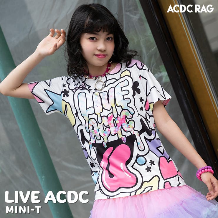LIVE AC チビTシャツ | ACDCRAG | 詳細画像1 