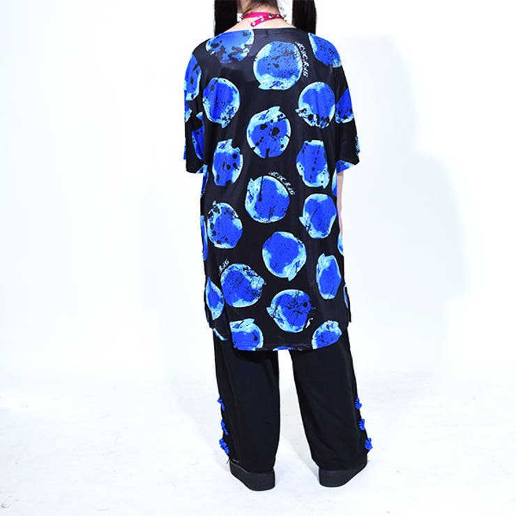 Tシャツワンピース/原宿系/ファッション/病みかわいい/レディース/大きいサイズ/派手/かわいい