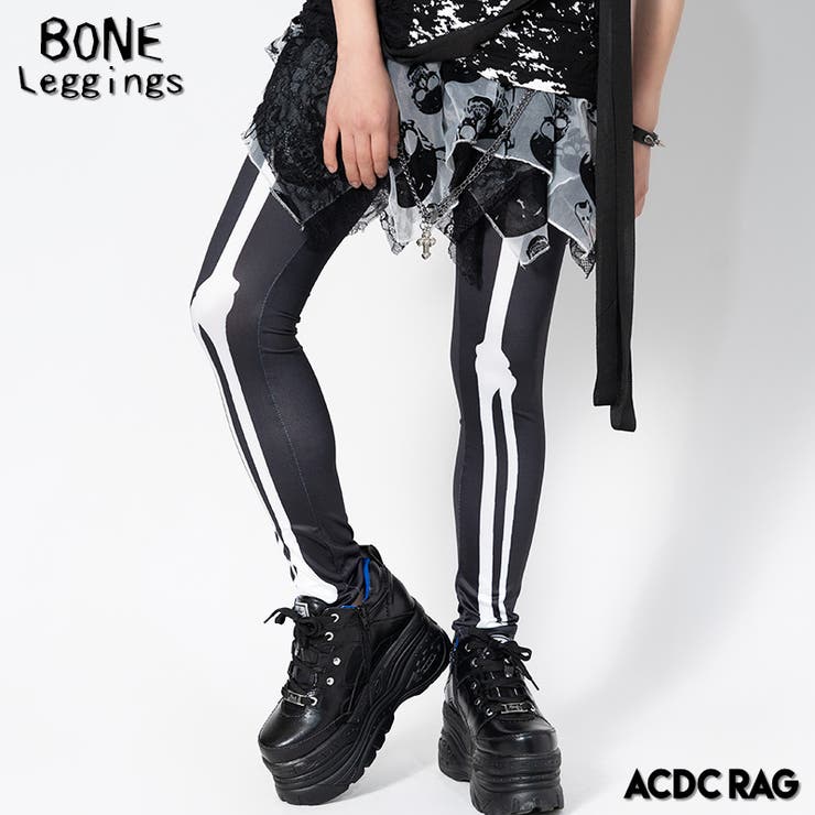 BONE レギンス 骨[品番：ACDW0002400]｜ACDCRAG（エーシー