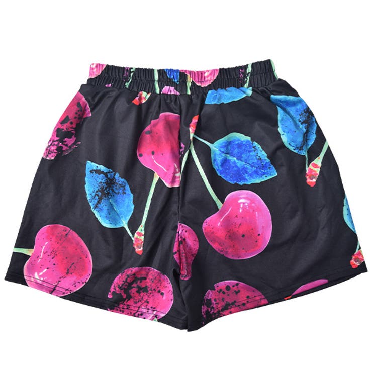 新品✨ レッドヴァレンティノ チェリー柄 ストレッチ ショートパンツ 40 L チェリーショーパン ショートパンツ パンツ[品番：ACDW0002145
