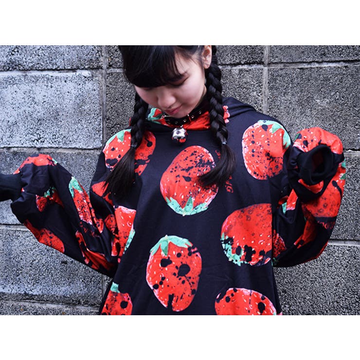 イチゴbigパーカー 原宿系 ファッション 品番 Acdw Acdcrag エーシーディーシーラグ のレディース ファッション通販 Shoplist ショップリスト