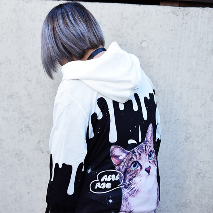 タレアンジbigパーカー 猫 猫柄 品番 Acdw Acdcrag エーシーディーシーラグ のレディースファッション 通販 Shoplist ショップリスト