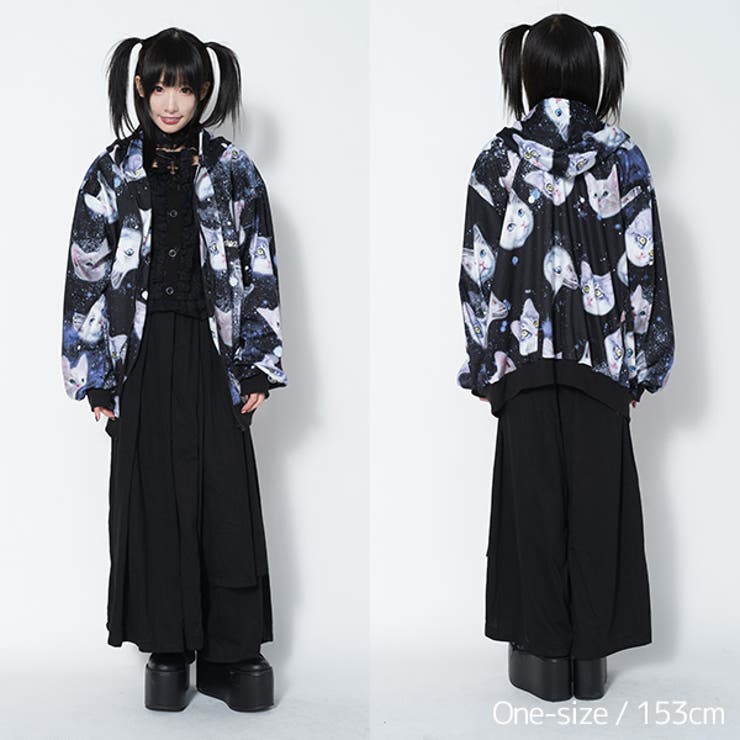 CAT ZIP BIGパーカー[品番：ACDW0002147]｜ACDCRAG（エーシー