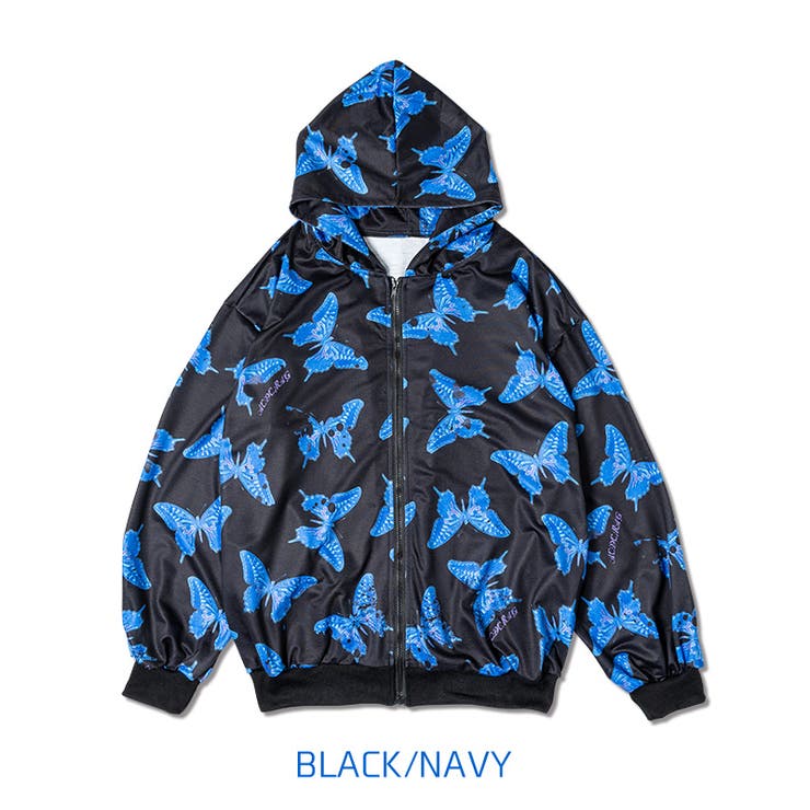 バタフライ BIG ZIPパーカー | ACDCRAG | 詳細画像17 