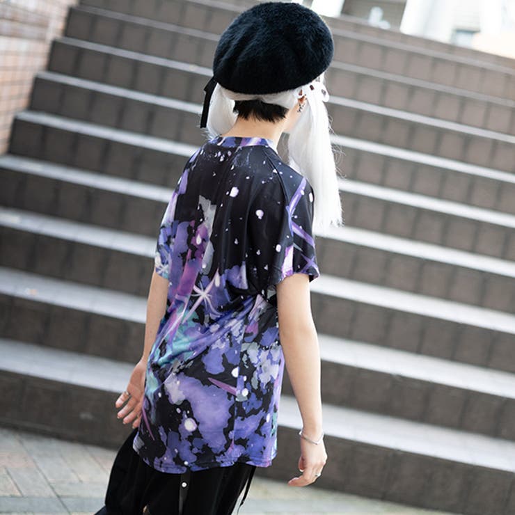 スペース Tシャツ 宇宙柄[品番：ACDW0001982]｜ACDCRAG