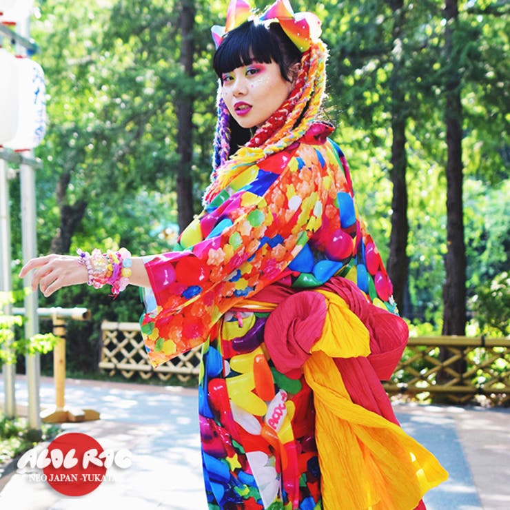 Popキャンディキモノ 派手 派手カワ 品番 Acdw Acdcrag エーシーディーシーラグ のレディースファッション 通販 Shoplist ショップリスト