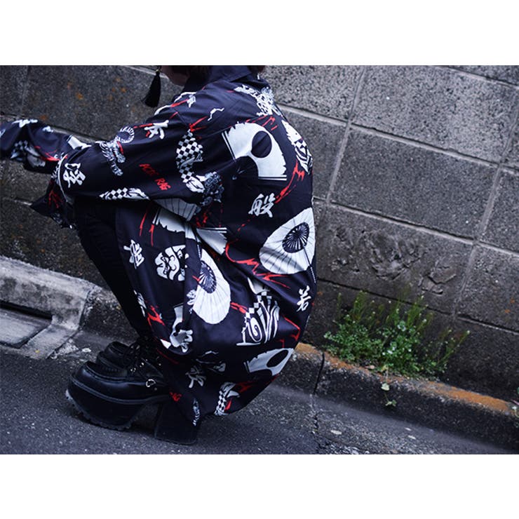 シャツ/原宿系/ファッション/病みかわいい/レディース/大きいサイズ/派手/かわいい