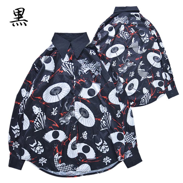 シャツ/原宿系/ファッション/病みかわいい/レディース/大きいサイズ/派手/かわいい
