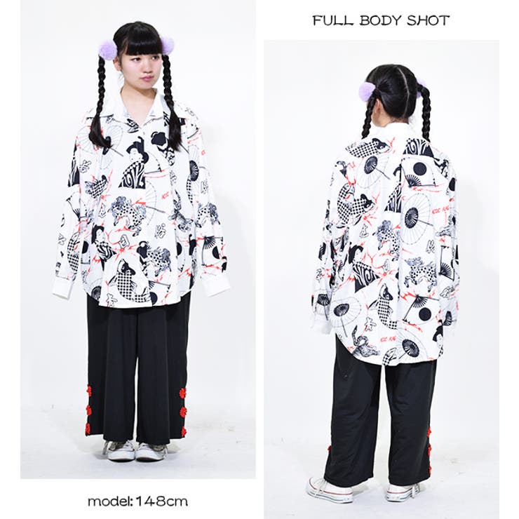 シャツ/原宿系/ファッション/病みかわいい/レディース/大きいサイズ/派手/かわいい