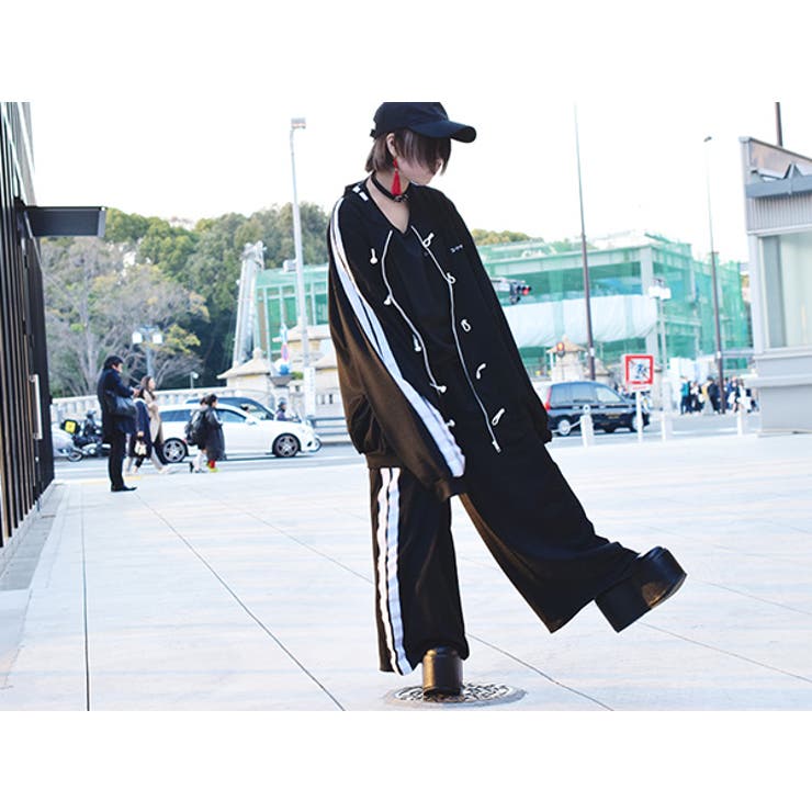 Lineワイドパンツ 原宿系 韓国 品番 Acdw Acdcrag エーシーディーシーラグ のレディースファッション 通販 Shoplist ショップリスト