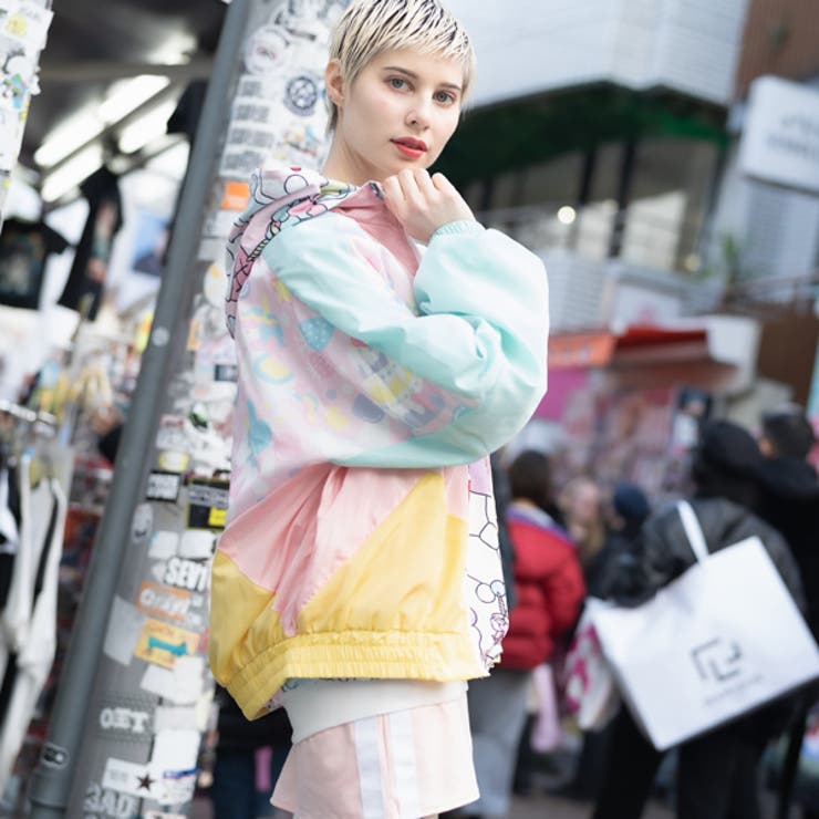 ケーキ ナイロンジャケット 長袖[品番：ACDW0001957]｜ACDCRAG