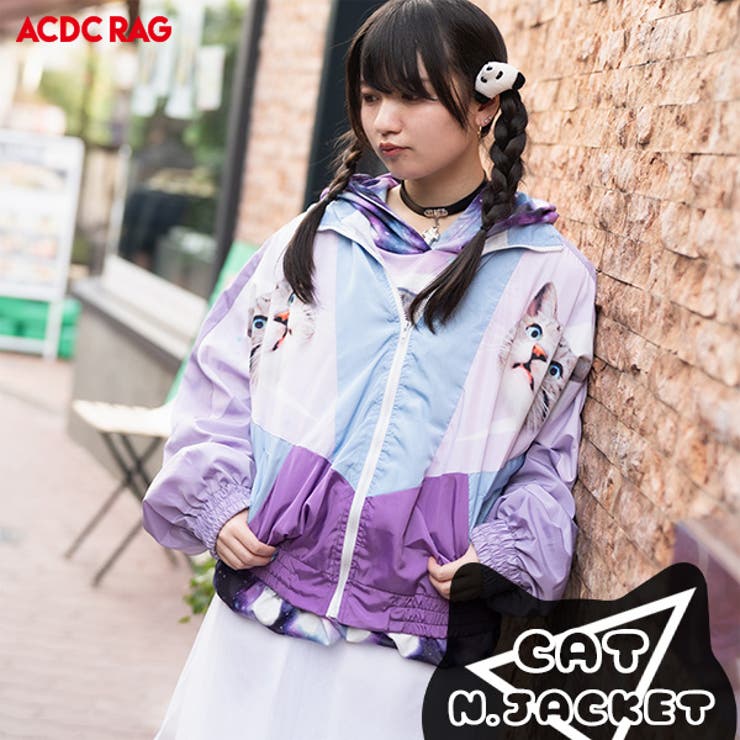 アンジ ナイロンジャケット 長袖[品番：ACDW0001956]｜ACDCRAG