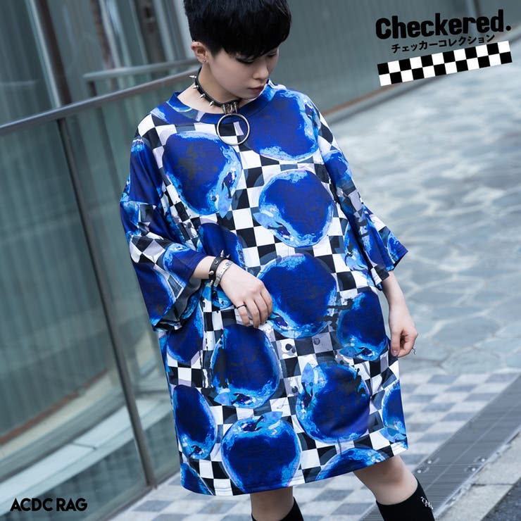 Cアップル ヒュージTシャツ 半袖 | ACDCRAG | 詳細画像1 