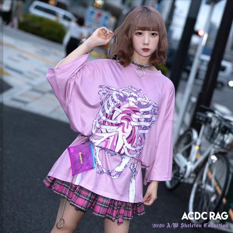 AC/DC グラフィックTシャツ Mサイズ ピンク AC/DC グラフィックTシャツ Mサイズ ピンク - メルカリ