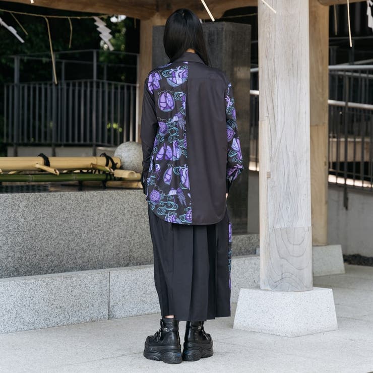 シャツ/原宿系/金魚/和風/病みかわ/パンク/ロック/ファッション/レディース