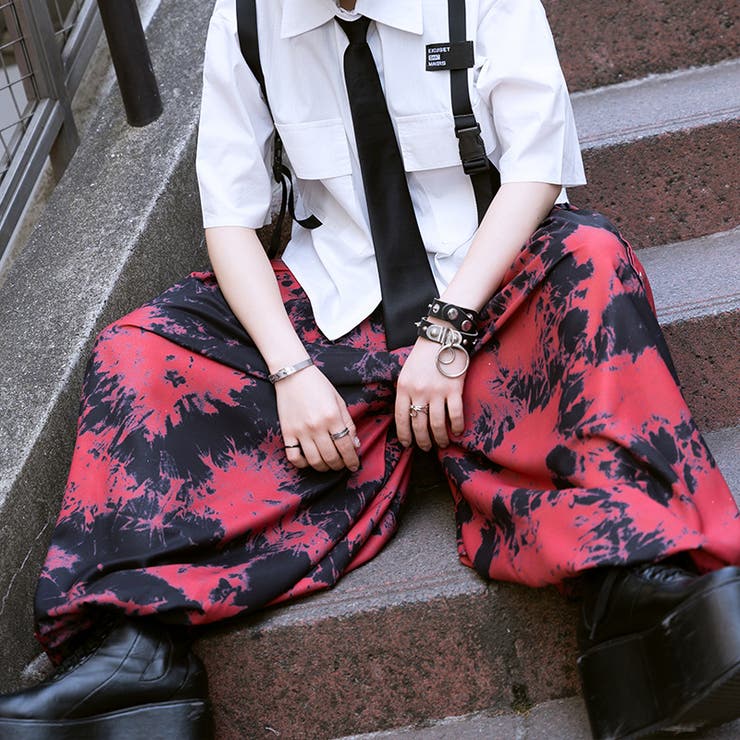 ブリーチボンタン パンツ ワイドパンツ[品番:ACDW0002332 ブリーチボンタン パンツ ワイドパンツ[品番:ACDW0002332