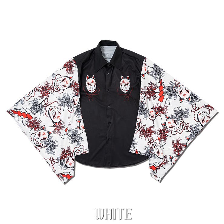 ヒガンバナ キモノシャツ 着物 | ACDCRAG | 詳細画像11 