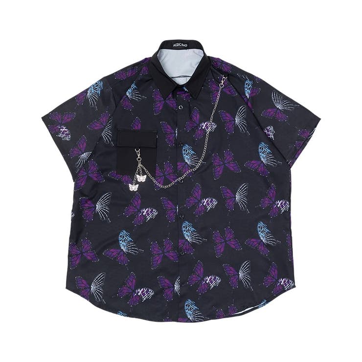 シャツ/原宿系/ファッション/レディース/バタフライ/病みかわいい