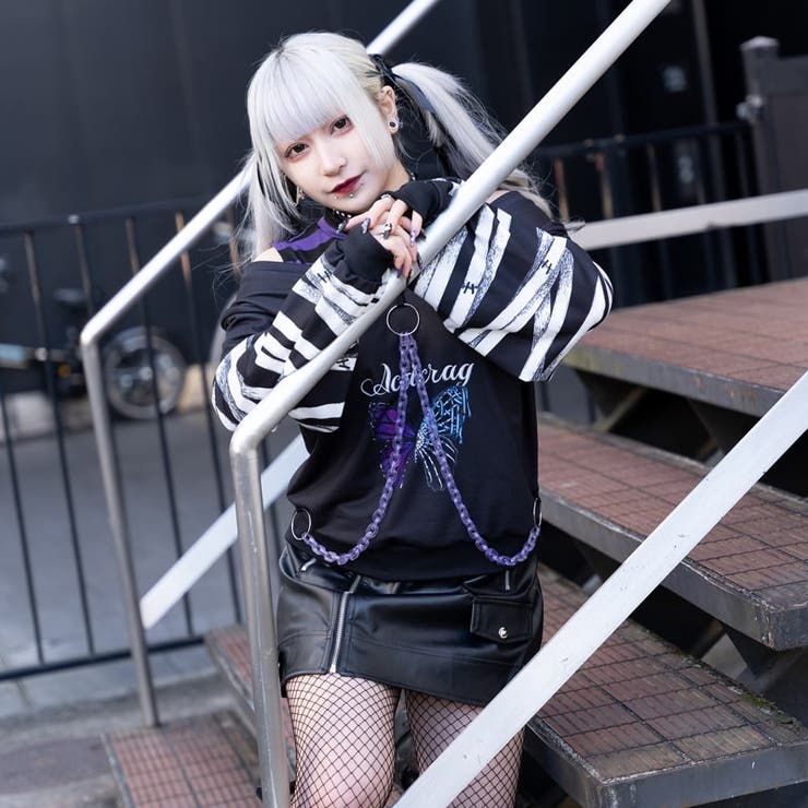 スウェット/原宿系/ファッション/レディース/バタフライ/病みかわいい