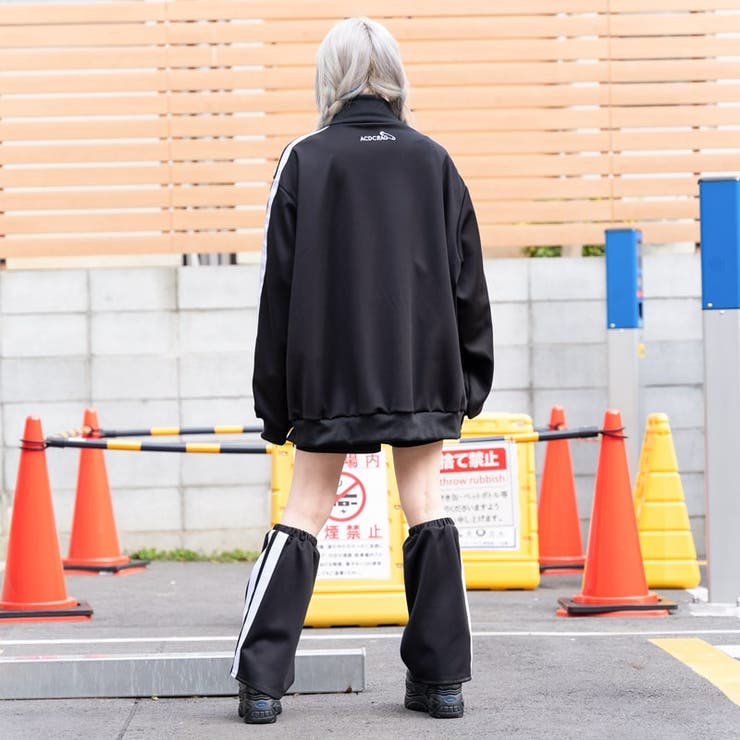 ドットネコ レッグウォーマー BK[品番：ACDW0002735]｜ACDCRAG