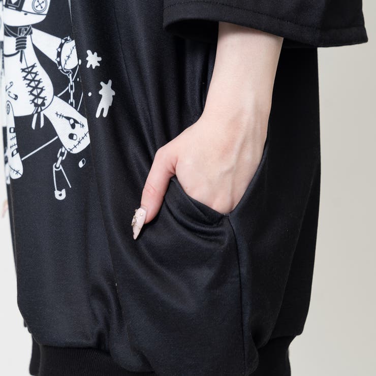 [半袖]ムーンバニードールズ パーカー パンク | ACDCRAG | 詳細画像6 
