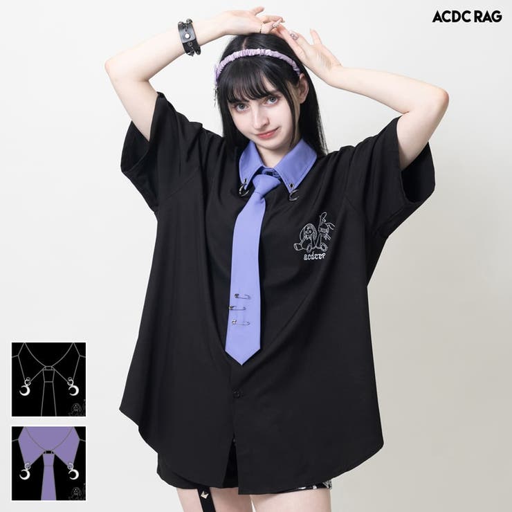 ムーンバニードールズ シャツ パンク | ACDCRAG | 詳細画像1 