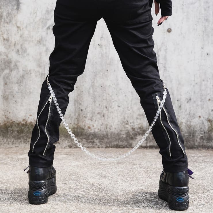 Amazon | [TRIPP NYC] zip ボンテージパンツ スキニーパンツ