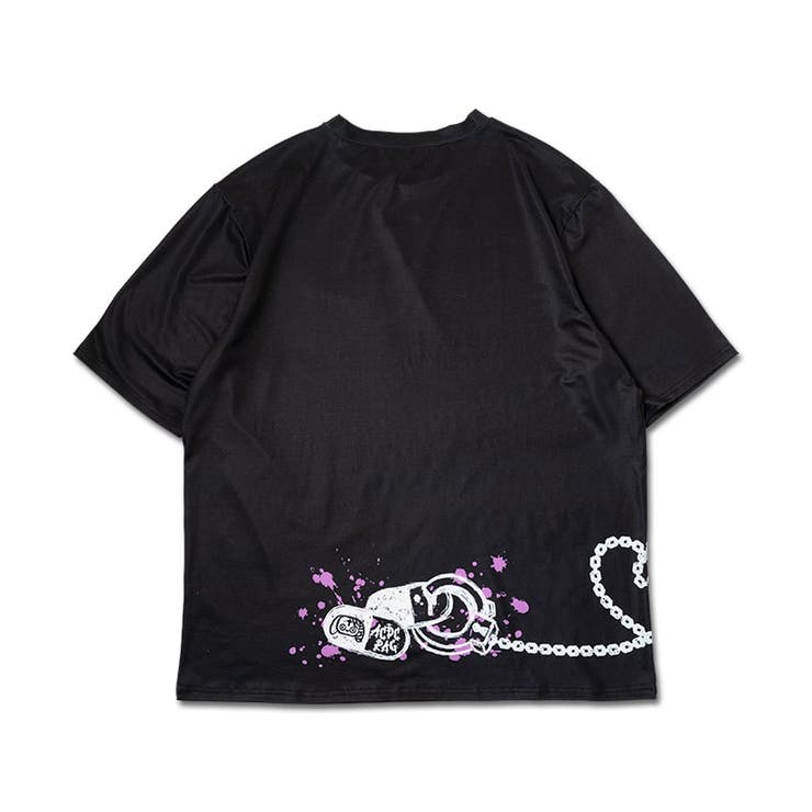 Tシャツ/原宿系/パンク/サイバー/病みかわいい/ファッション/レディース