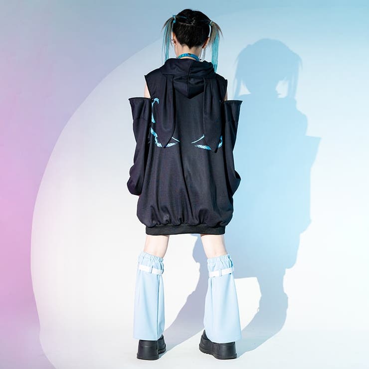 パーカー/原宿系/パンク/サイバー/病みかわいい/ファッション/レディース
