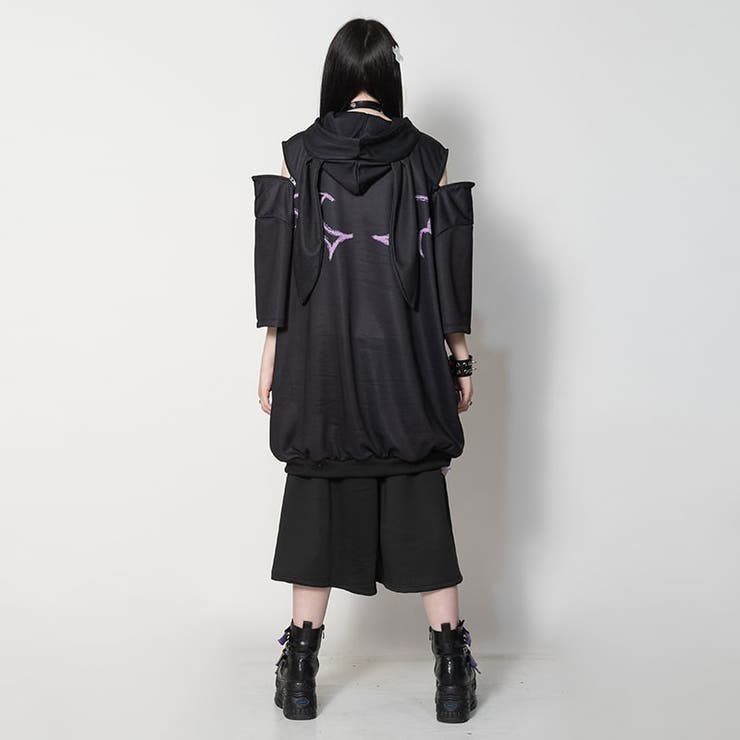 パーカー/原宿系/パンク/サイバー/病みかわいい/ファッション/レディース