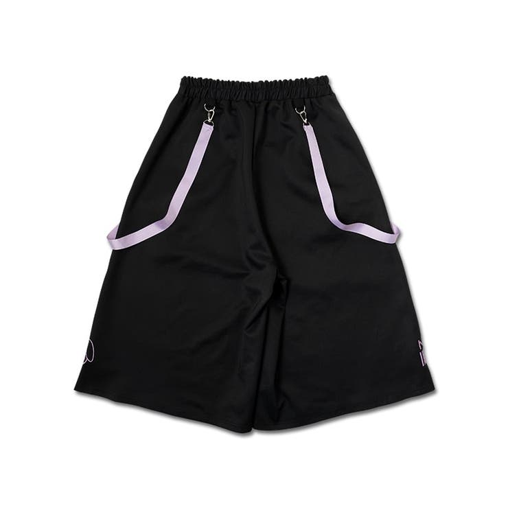 BLOODネロ ジャージ8分パンツ ワイドパンツ[品番：ACDW0002575