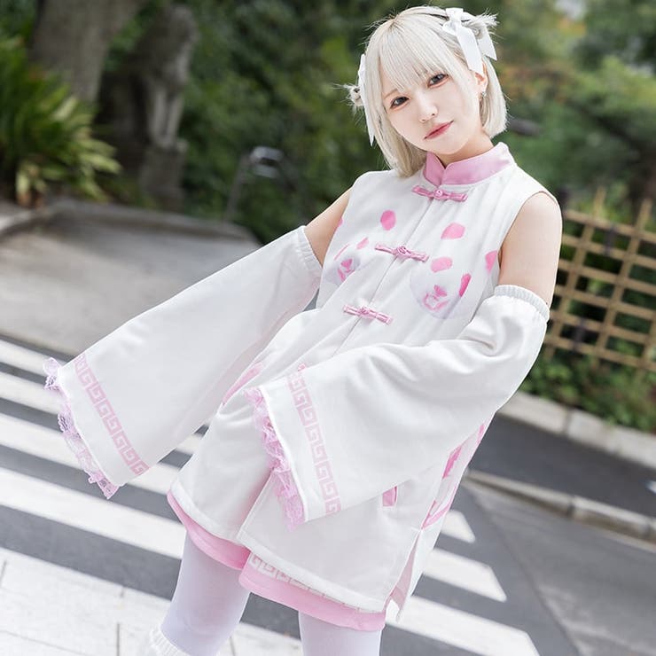 パンダ/原宿系/チャイナ/サイバー/病みかわいい/ファッション/レディース