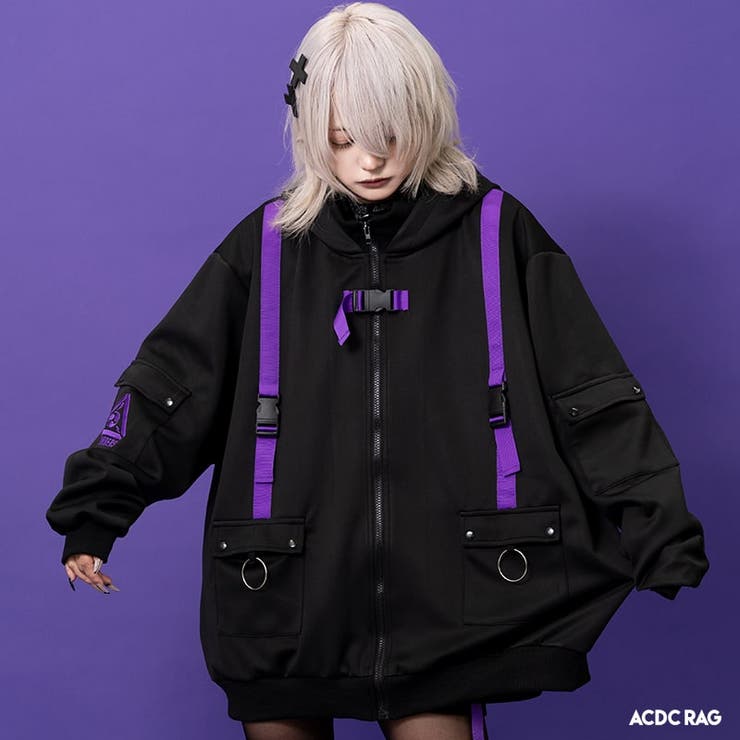 古着–totes オーバーサイズド ナイロンジャケット – 【古着通販