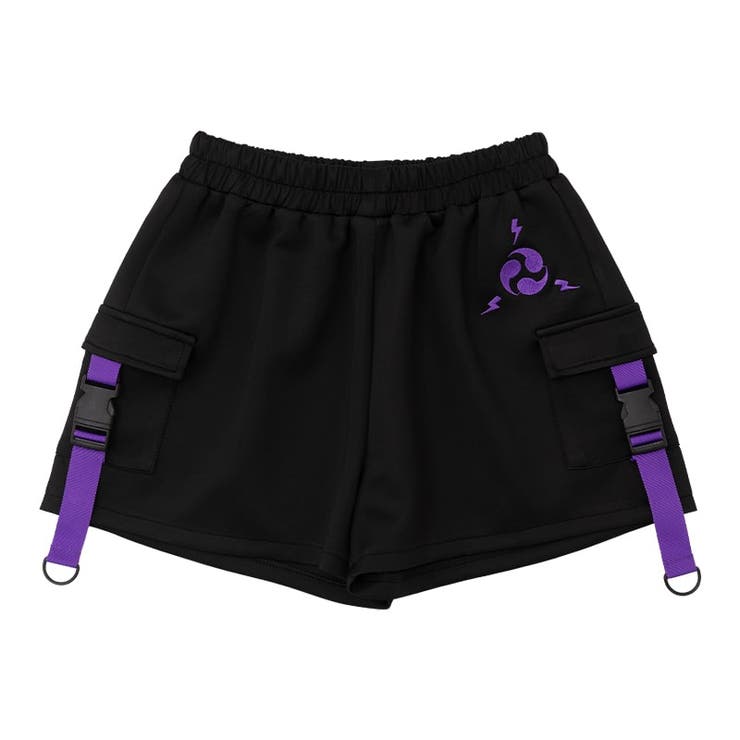 渦雷 ショートパンツ パープル[品番：ACDW0002725]｜ACDCRAG