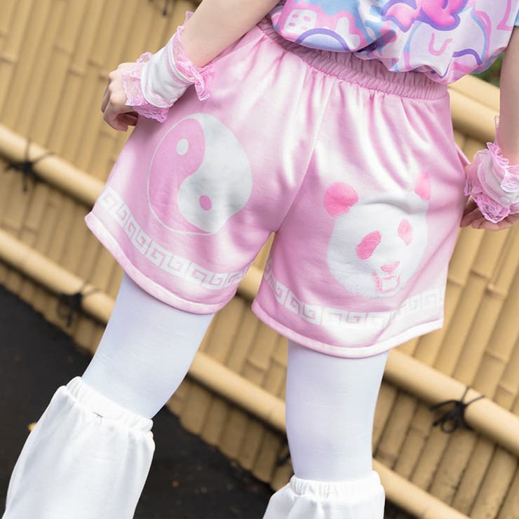 パンダチャイナ ショートパンツ ショーパン[品番：ACDW0002583