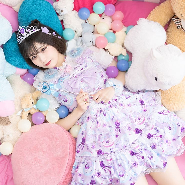 SweetMagicalユニコーン ワンピース PU[品番：ACDW0002650