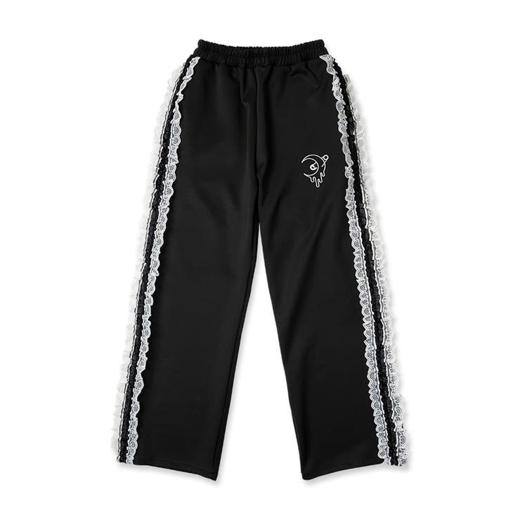 月 ジャージパンツ BK[品番：ACDW0002689]｜ACDCRAG（エーシー