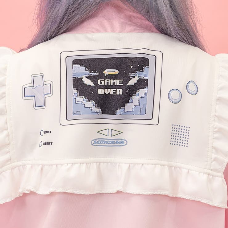 ゲームオーバー/サブカル/天使界隈/原宿系/水色界隈/ファッション/レディース