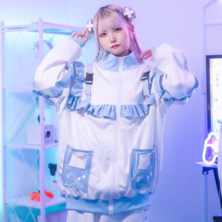 ジャケット 黒 平成ギャル y2k ダークコア パンク nana オフィス