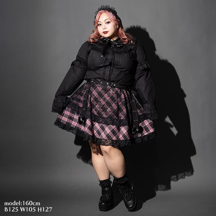 MAD GIRL スカート MAD PUNKS 新品 パンク 安全ピン チェーン