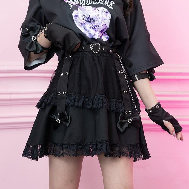 LOVE PUNK ミニスカート[品番：ACDW0002764]｜ACDCRAG（エーシー