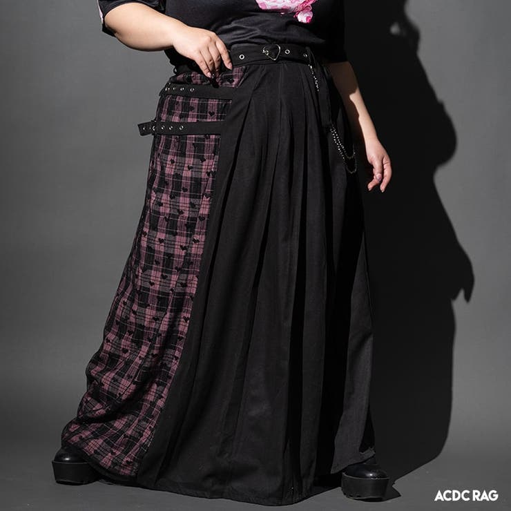 LOVE PUNK ロングスカート | ACDCRAG | 詳細画像1 