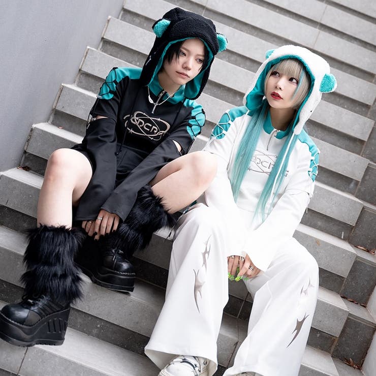 FutureTrip/原宿系/ファッション/サイバー/Y3K/レディース