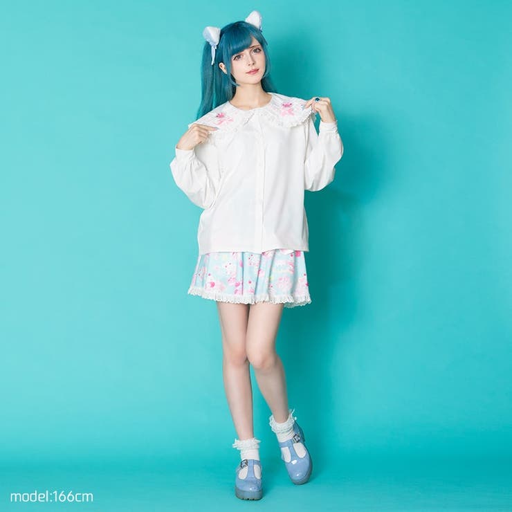 ホイップネコ/原宿系/ファッション/ファンシー/パステル/レディース